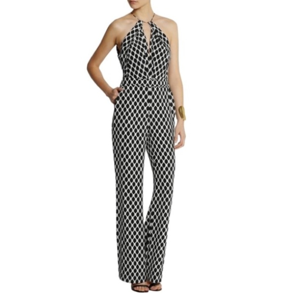 Diane Von Furstenberg silk jumpsuit